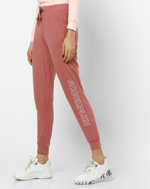 cuffed track pants