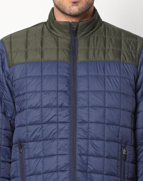 ángulo cuchara Adular Winter Zip-Front Puffer Jacket - JioMart