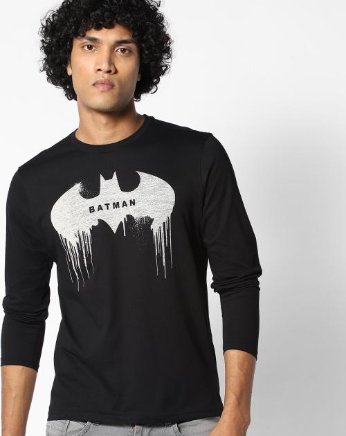 Batman Print Crew-Neck T-shirt