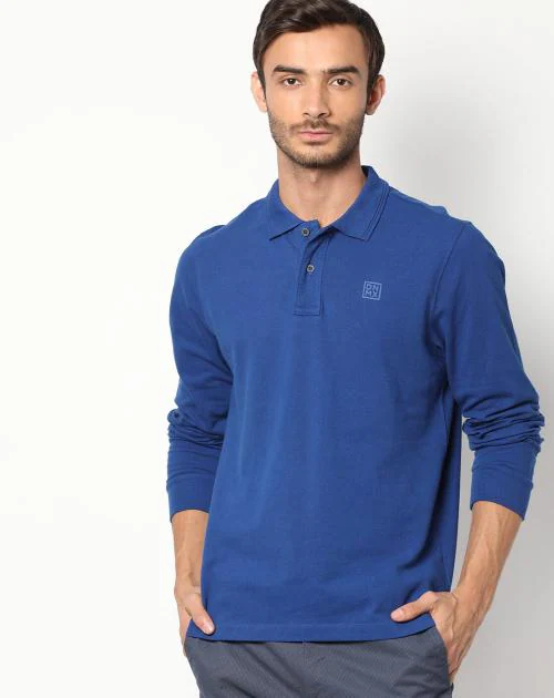 Polo T-shirt with Full Sleeves