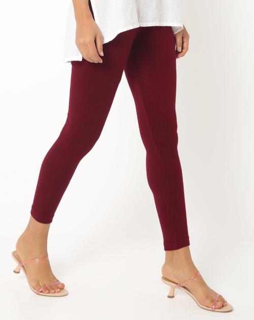 Ankle-Length Leggings with Elasticated Waist