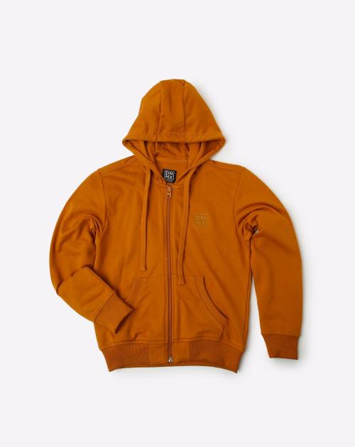 Zip-Front Hooded Jacket