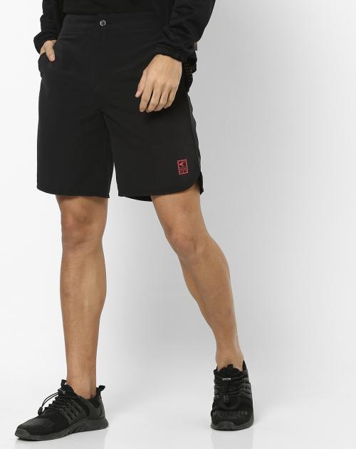 Quickdry Tennis Shorts with Button Closure