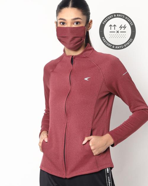 Quick Dry Running Jacket with Mask