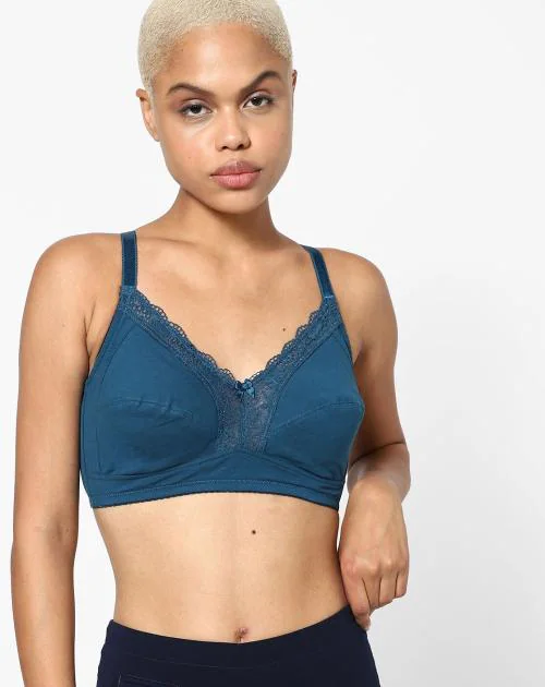 Non Padded Non Wired Cotton Support Bra FF01