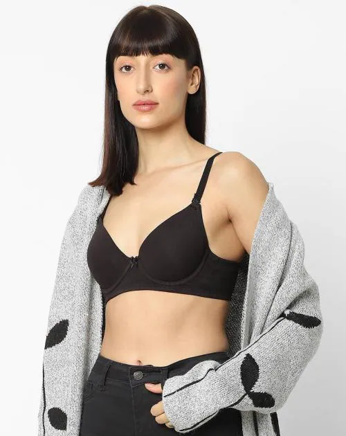 Padded Wired Cotton T-Shirt Bra TS04