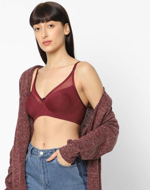 Non Padded Non Wired Polyamide Lace Bra EC05