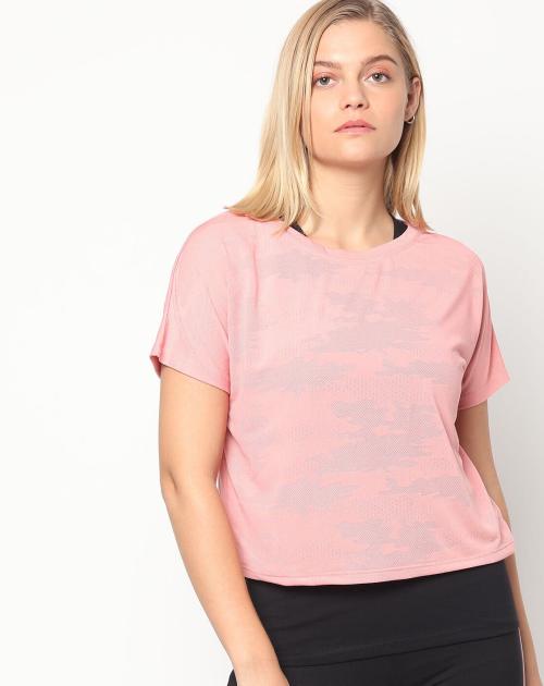 Racerback Top with Crew-Neck T-shirt