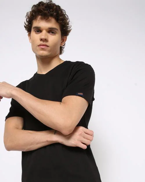 Regular Fit Core Rib V-Neck T-Shirt