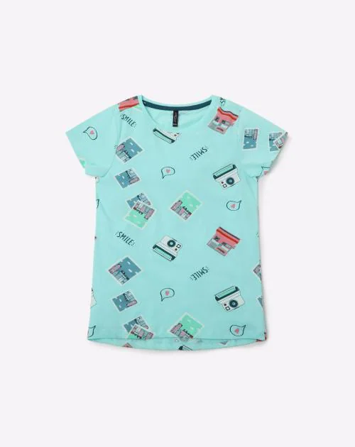 Polaroid Smile Crew-Neck T-shirt