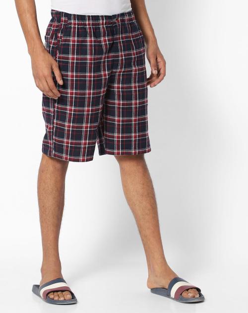 Checked Bermudas with Pockets