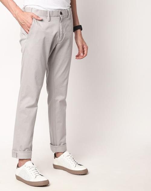 FlatFront Tapered Fit Trousers JioMart