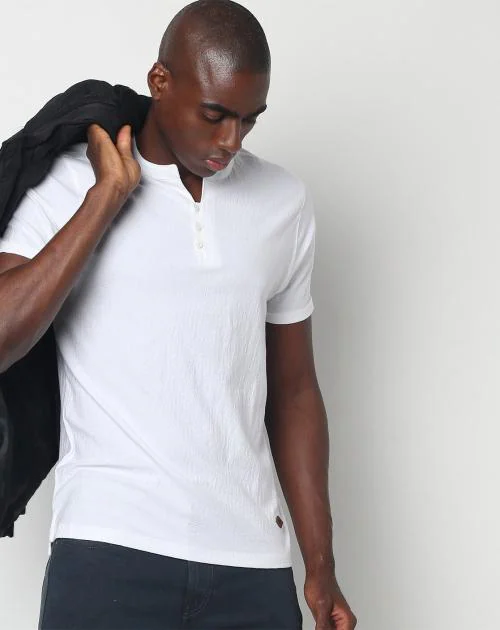 short sleeve henley t shirt