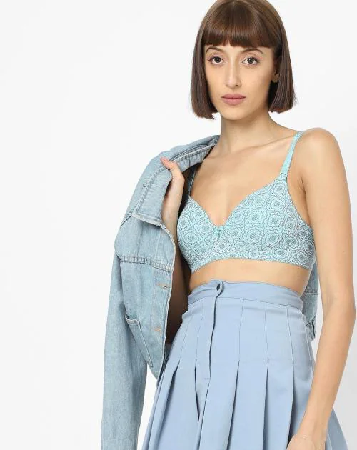 Padded Non Wired Cotton T-Shirt Bra TS02