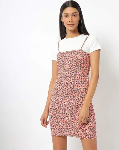 floral pinafore