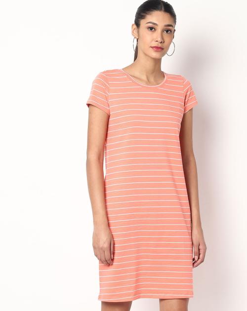 Striped T-shirt Dress