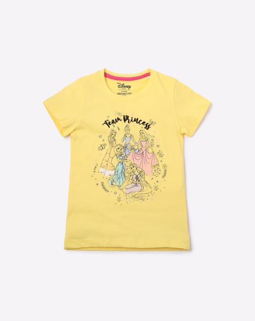 Team Princess Print Crew-Neck T-shirt