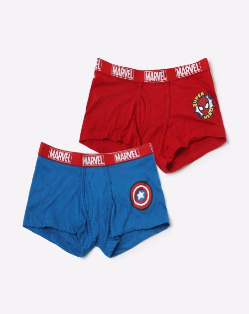 Pack of 2 Superhero Print Boxers