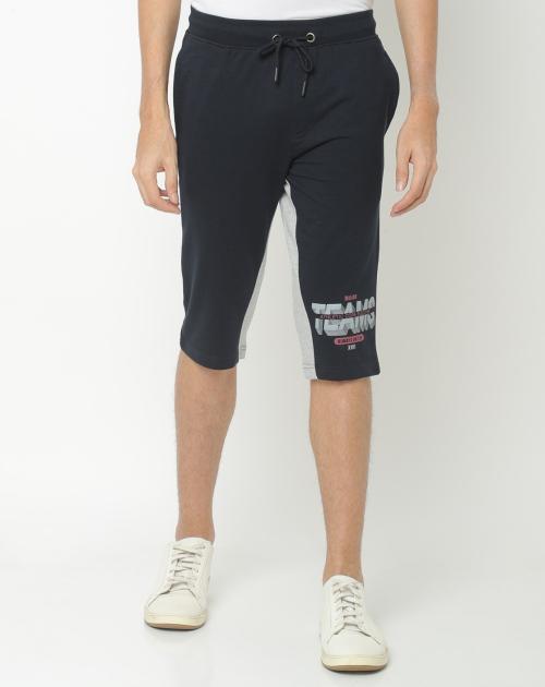 Three-Fourth Shorts with Insert Pockets