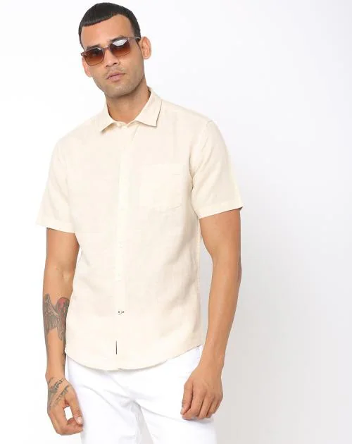 Shirt with Patch Pocket