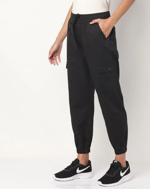 Ankle-Length Joggers with Elasticated Waistband