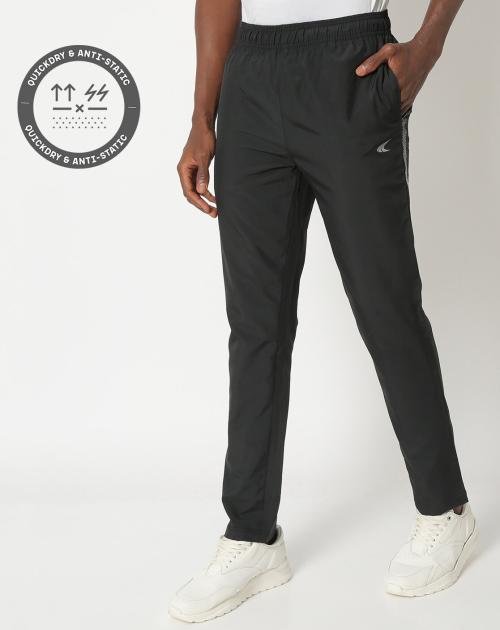 Buy Quickdry Track Pants with Elasticated Waistband Online at Best