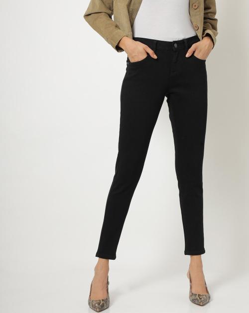 Mid-Rise Slim Fit Jeans