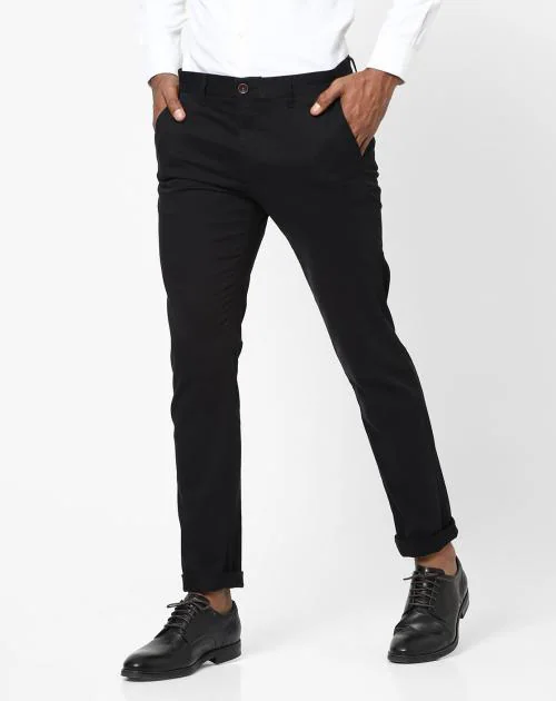 Buy FlatFront Tapered Chinos Online at Best Prices in India JioMart.