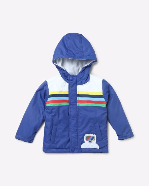 Colourblock Hooded Jacket