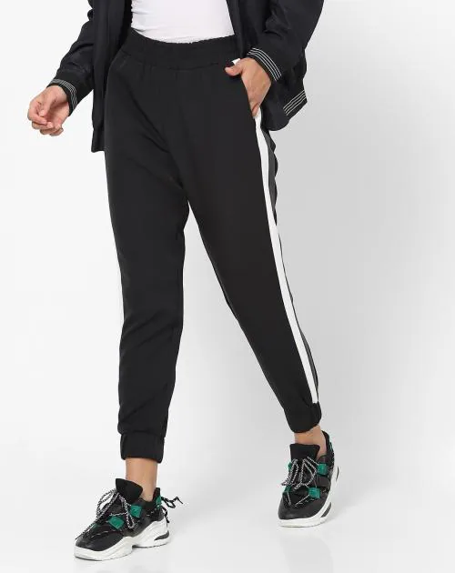 Buy Women Joggers with Contrast Side Panels Online at Best Prices in India JioMart.