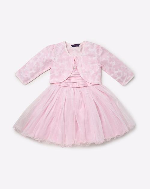 Party frock pink 3-4y