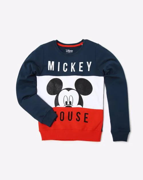 Mickey Mouse Crew-Neck Sweatshirt