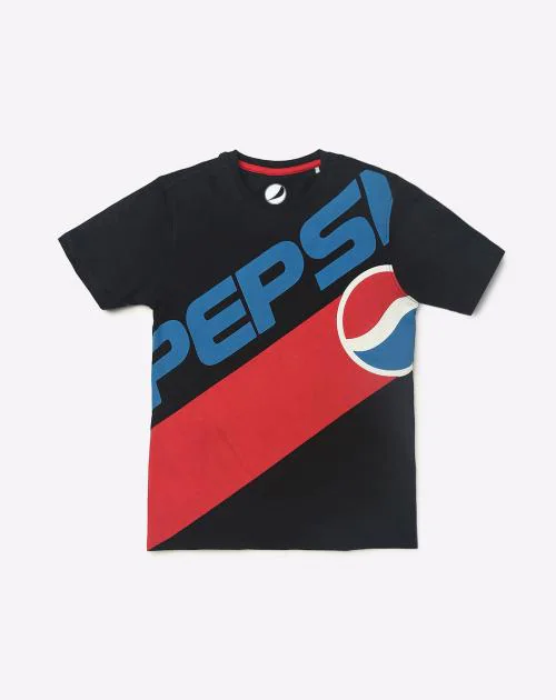 Pepsi Print Crew-Neck T-shirt
