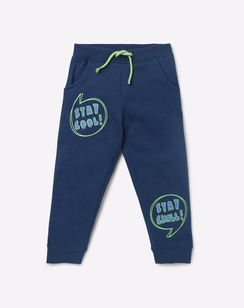 Joggers with Placement Typography