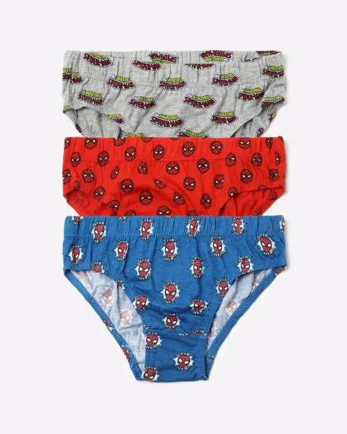 Pack of 3 Printed Briefs