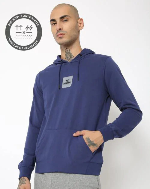 Quick Dry Hoodie with Silicon Badge