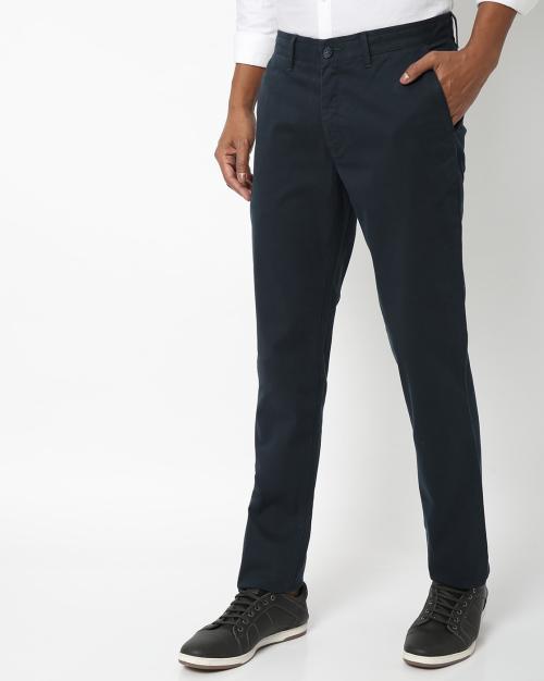 Flat-Front Slim Fit Chinos