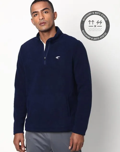 Quick-Dry Fleece Jacket with Insert Pocket