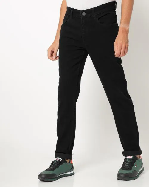 Skinny Fit Mid-Rise Jeans