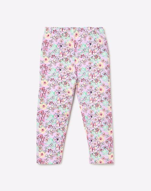 Floral Print Capris