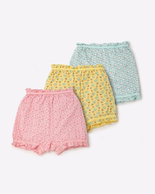 Pack of 3 Printed Bloomers