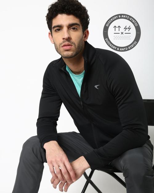 Zip-Front Quick-Dry Hybrid Jacket