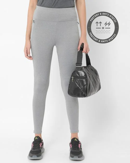 Leggings with Zipper Pockets