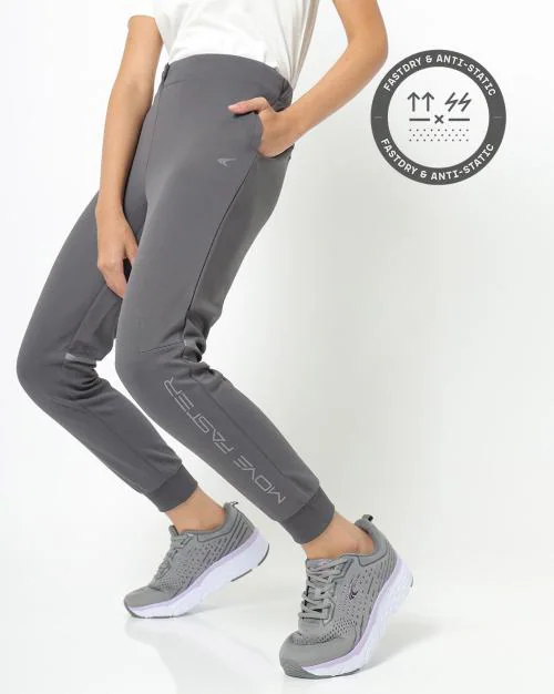 Typographic Print Joggers