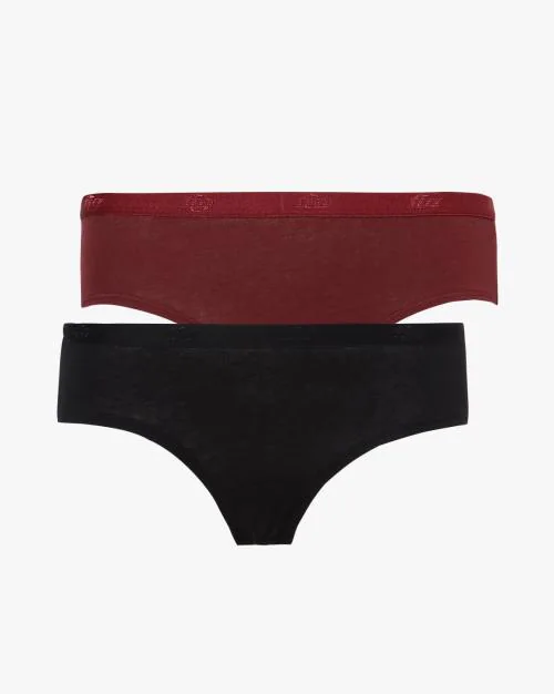 Buy Pack of 2 Cotton Spandex Mid Rise Hipster Panty Online at Best Prices in India JioMart.