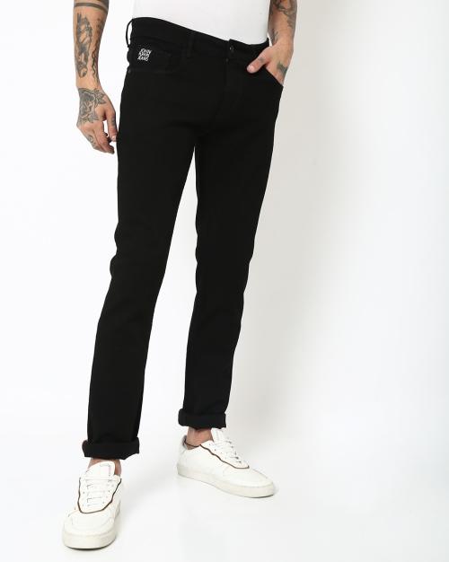 Low-Rise Slim Fit Jeans