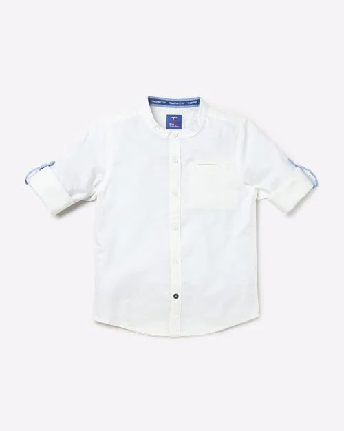 Shirt with Welt Pocket