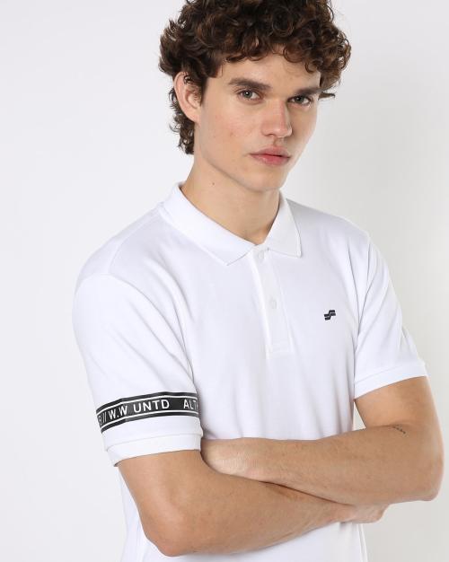 Regular Fit Cotton Polo T-Shirt