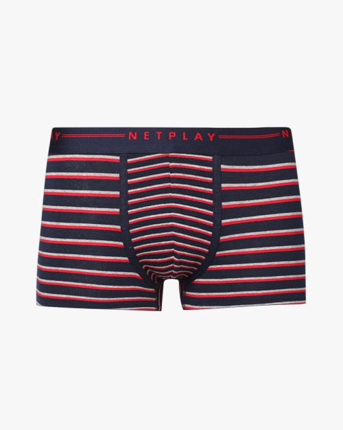 Striped Trunks with Elasticated Waist