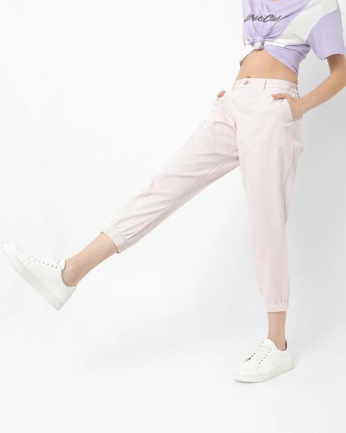 Buy FlatFront Joggers with Insert Pockets Online at Best Prices in